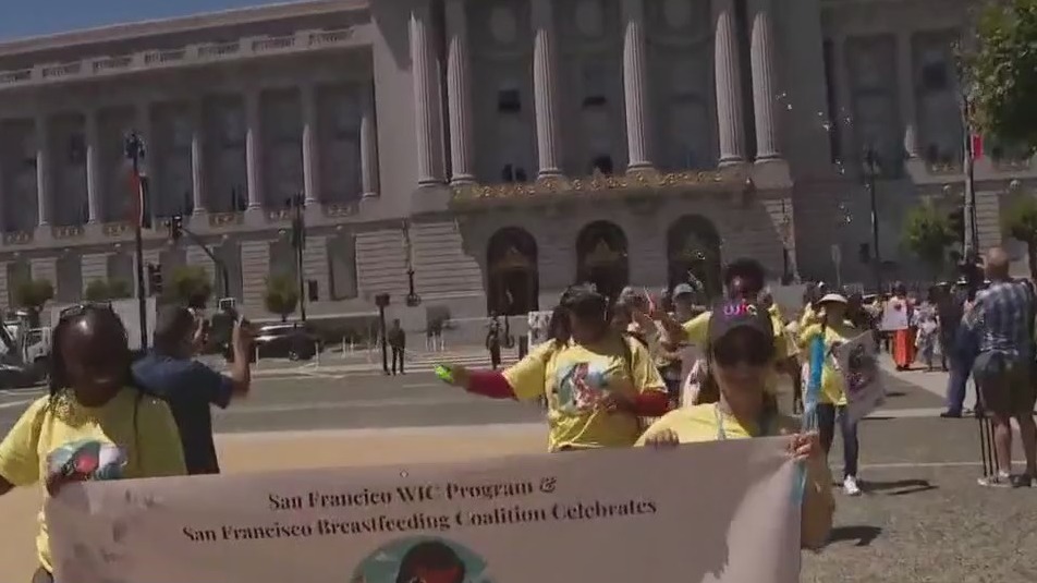 San Francisco hosts breastfeeding awareness walk