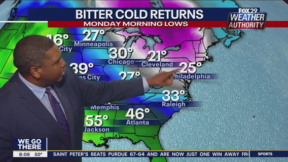 Weather Authority: Saturday, 8 a.m. update