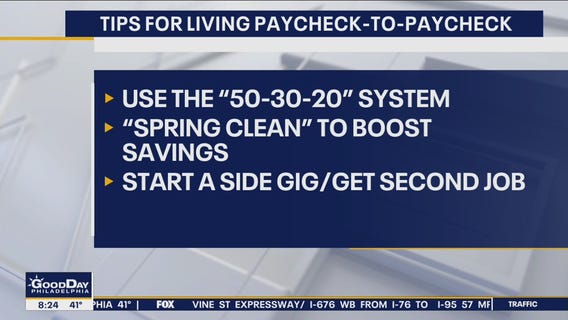 How to manage living paycheck to paycheck