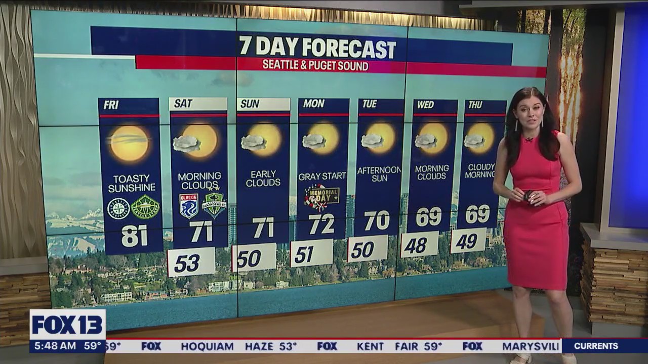 Warm start to Memorial Day weekend