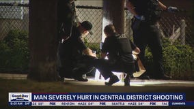 Man severely hurt in Central District shooting