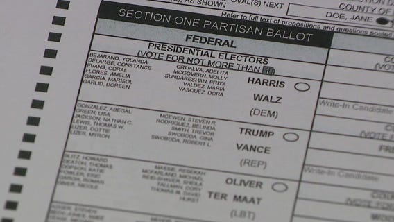 Early ballot mail-in deadline is Oct. 29