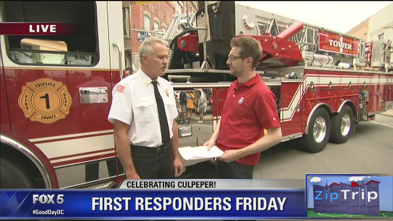 Culpeper | Zip Trip: First Responders Friday