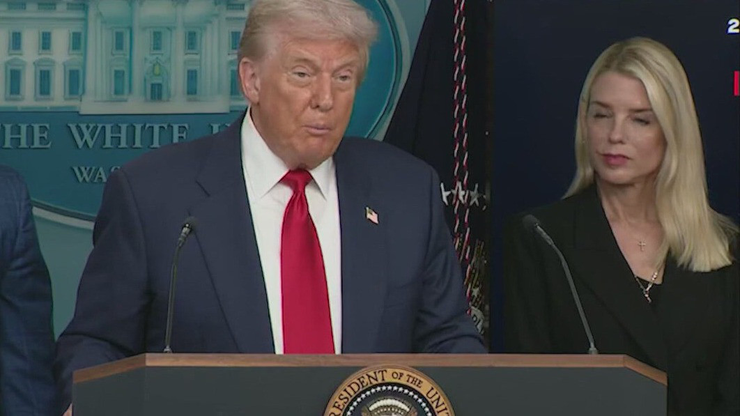 President Trump criticizes Oakland while announcing plans for public safety crackdown in Washington, D.C.