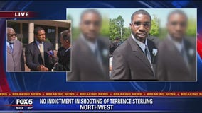 No charges to be filed against DC officer in Terrence Sterling shooting; Sterling family attorney talks to FOX 5