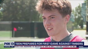 Teen prepares for first Sounders game against Timbers