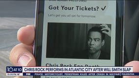 Chris Rock performs in Atlantic City after Oscar slap
