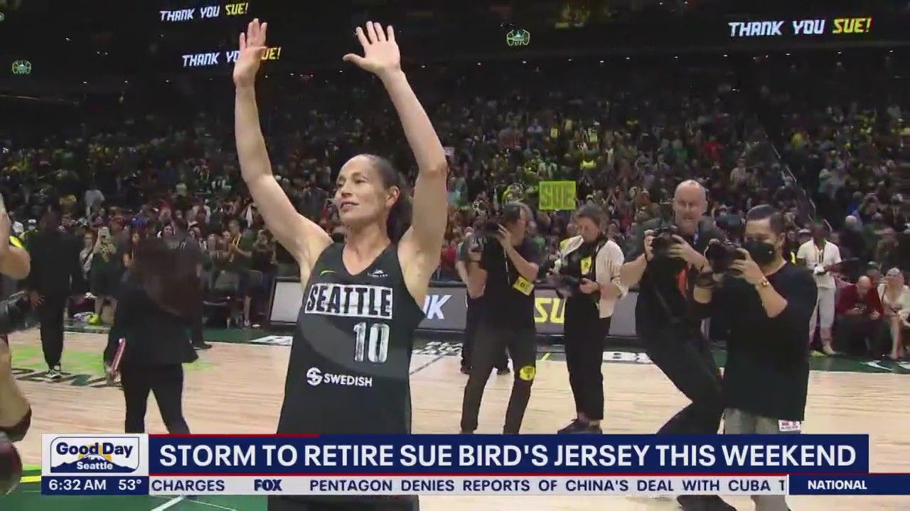 Storm to retire Sue Bird's jersey