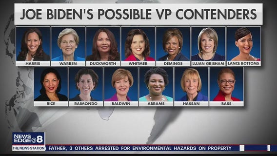 Speculation growing over Biden running mate