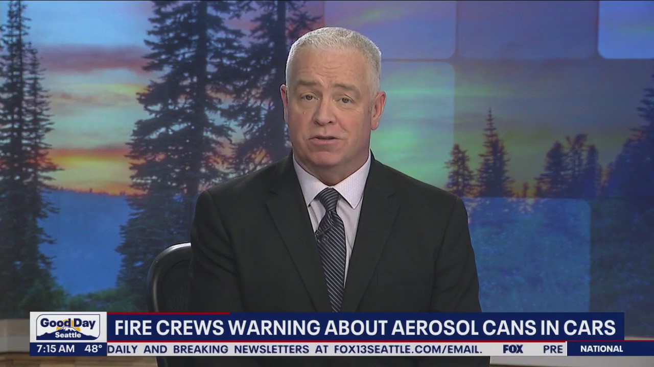 Fire Crews warning about aerosol cans in cars