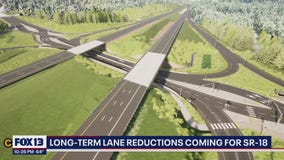 Long-term lane reductions coming for SR 18