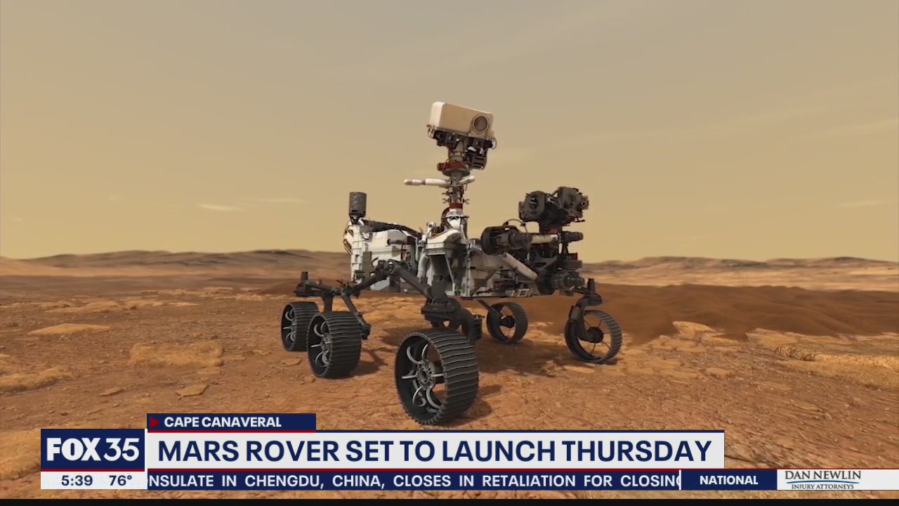 Mars rover set to launch on Thursday
