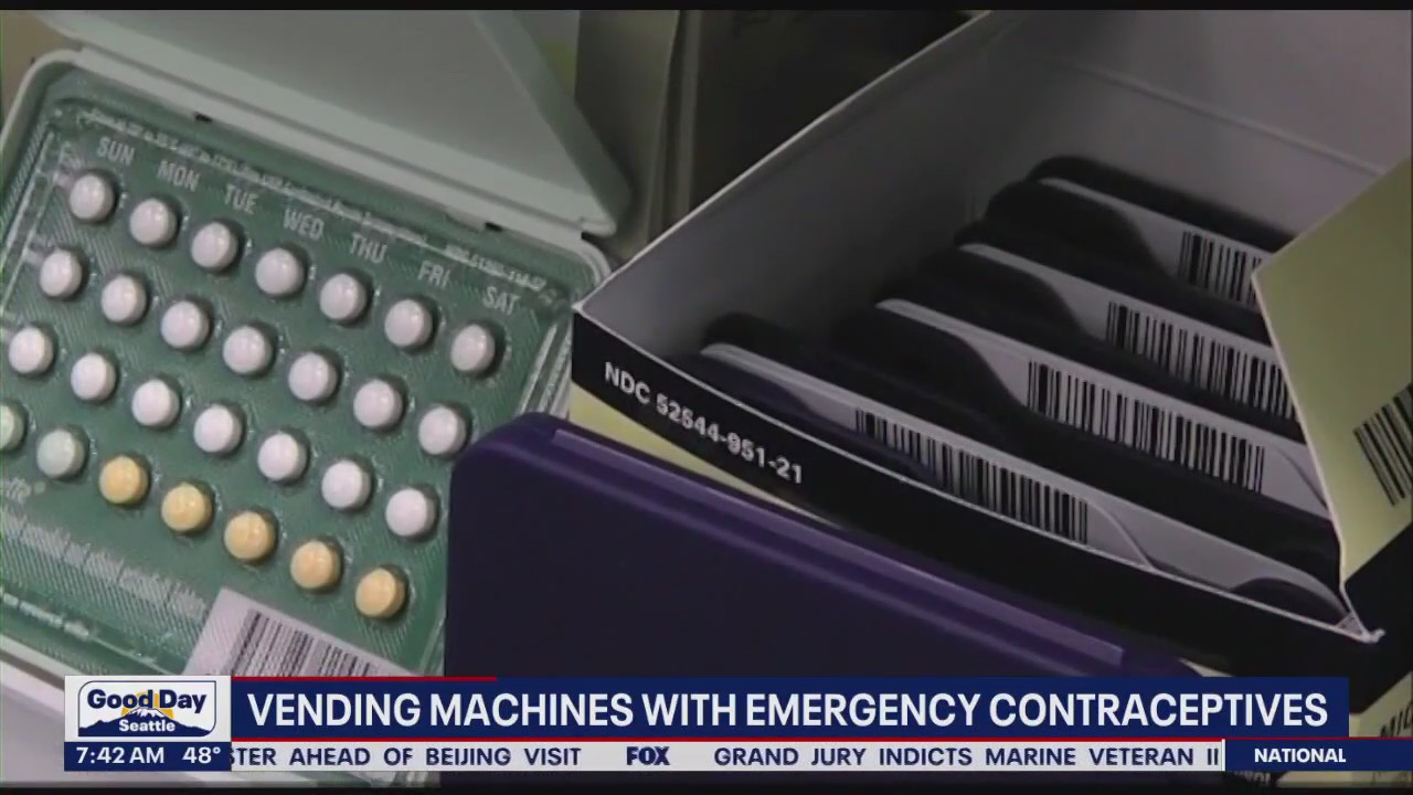 Vending machines with emergency contraceptives