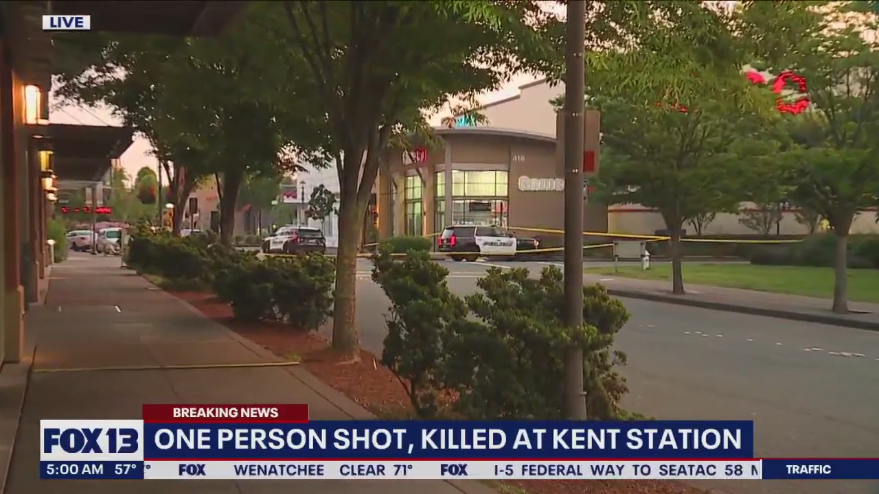 1 dead in shooting at Kent Station