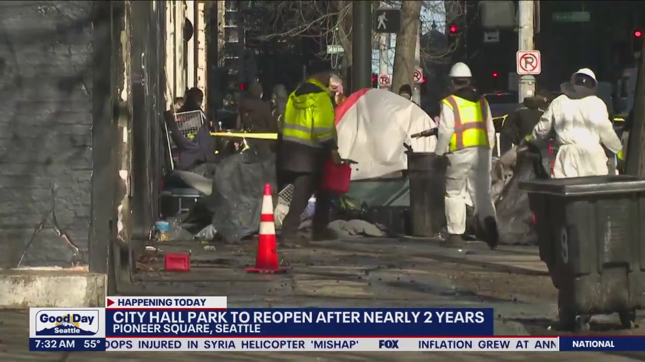 City Hall Park to reopen after nearly two years