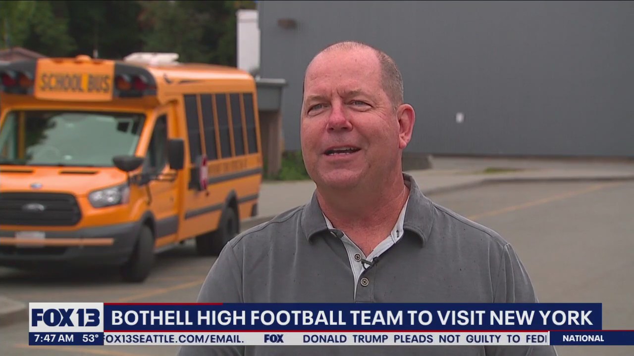 Bothell High football team to visit New York