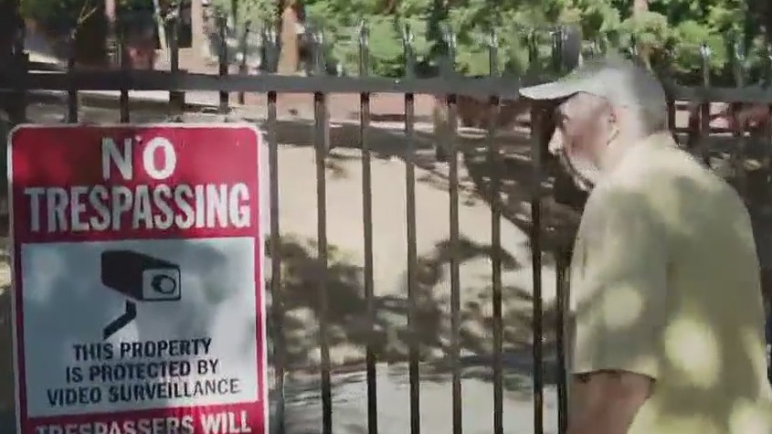 A fence is a small East Bay community is dividing neighbors