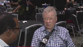 William Shatner on KTVU from GalaxyCon San Jose