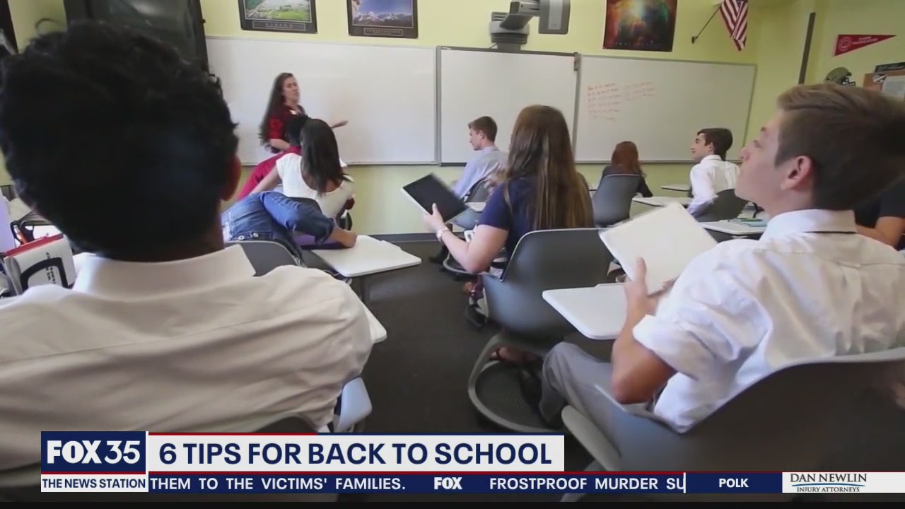Six tips for back to school