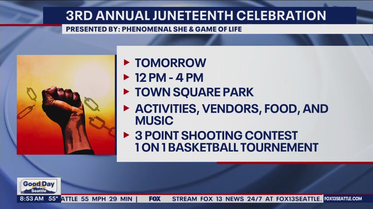 3rd annual Juneteenth celebration in Federal Way