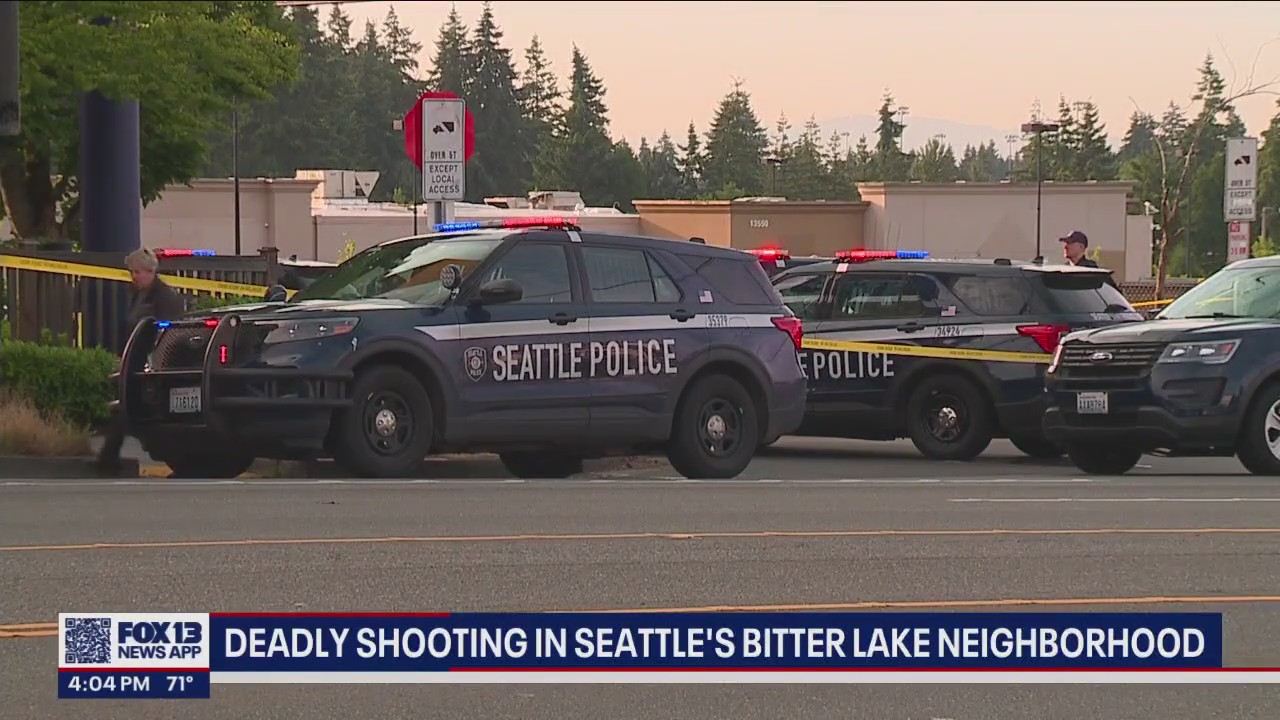 1 killed in Bitter Lake shooting | FOX 13 Seattle