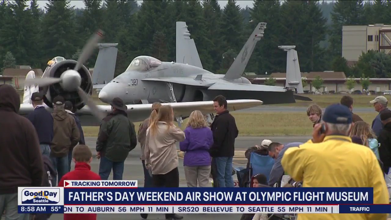 Father's Day Weekend Air Show at Olympic Flight Museum