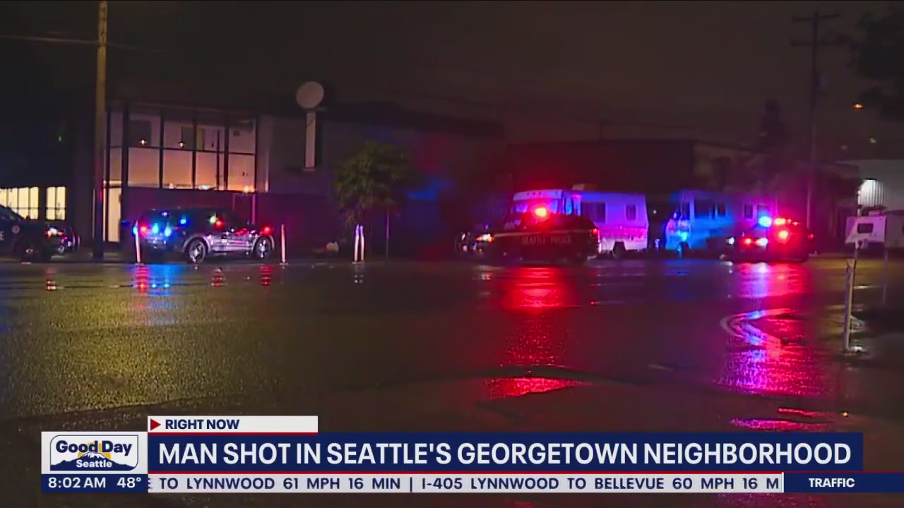 Man shot in Seattle's Georgetown neighborhood
