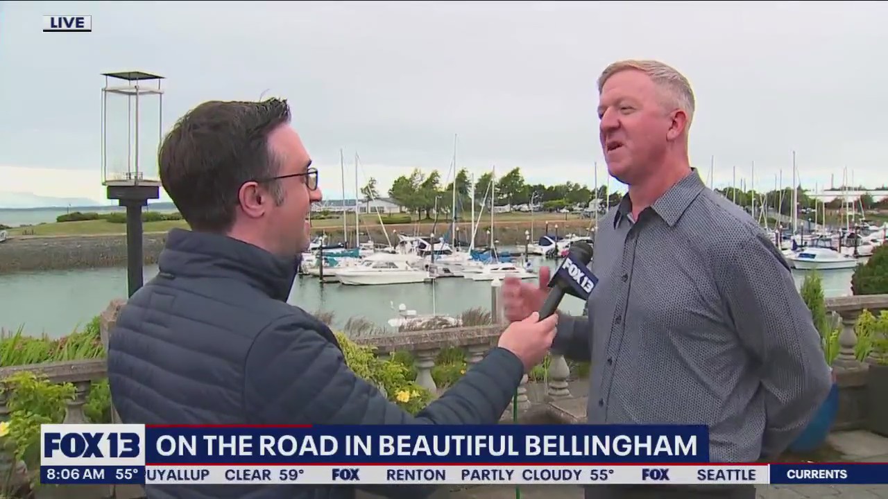 Good Day Seattle touring Port of Bellingham