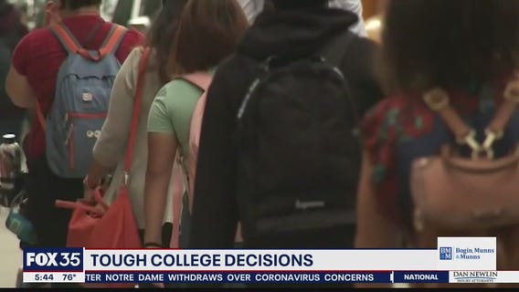 Tough decisions ahead for families about college