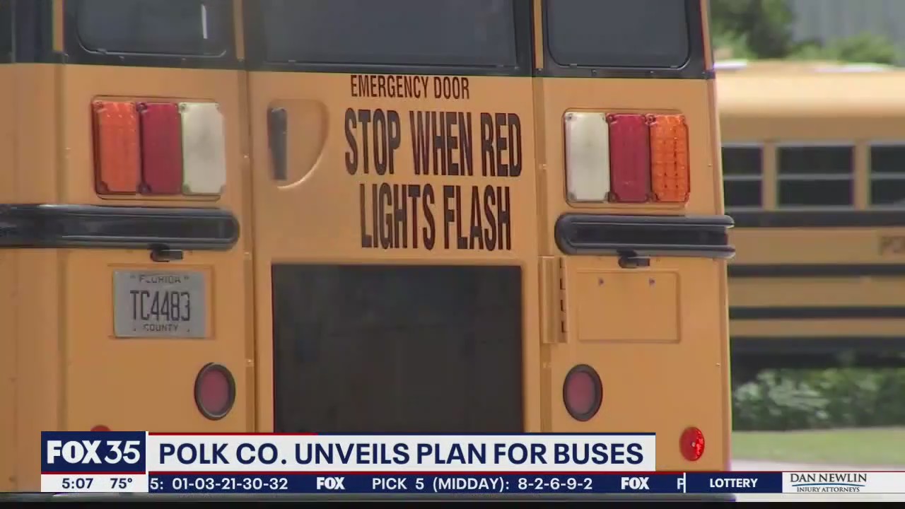 Plans unveiled for school bus transportation