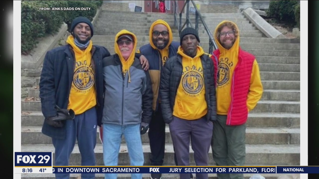 Jenks Dads on Duty: Group of men assist Jenks Academy with school safety