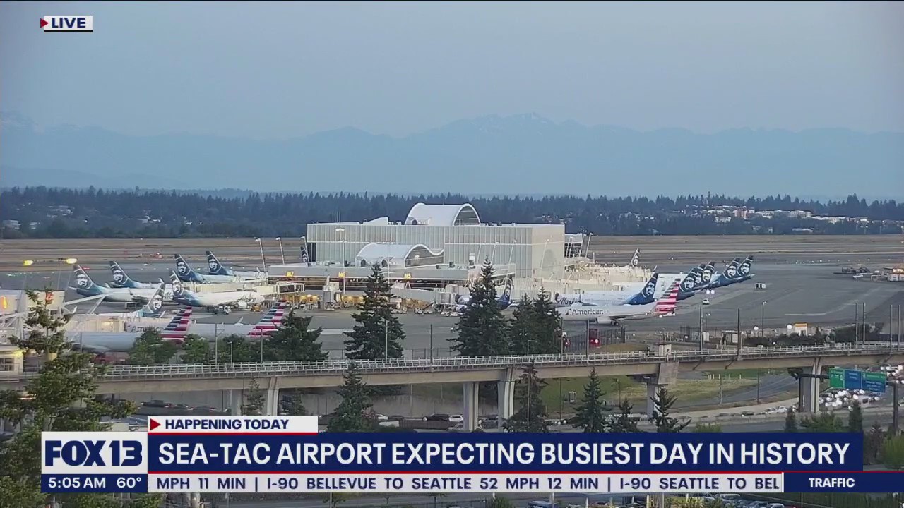 SEA expecting busiest day in history