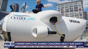 Former OceanGate employee shared concerns about sub safety