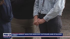 Man arrested for allegedly exposing himself to women, stalking a minor in Everett