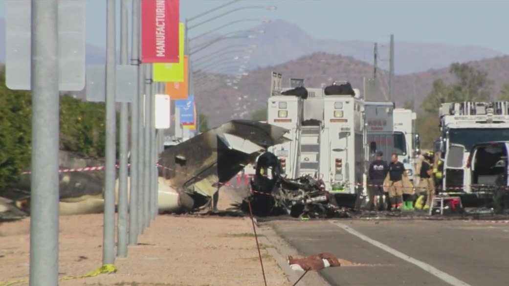 Victims in Mesa Falcon Field crash identified | FOX 10 Phoenix