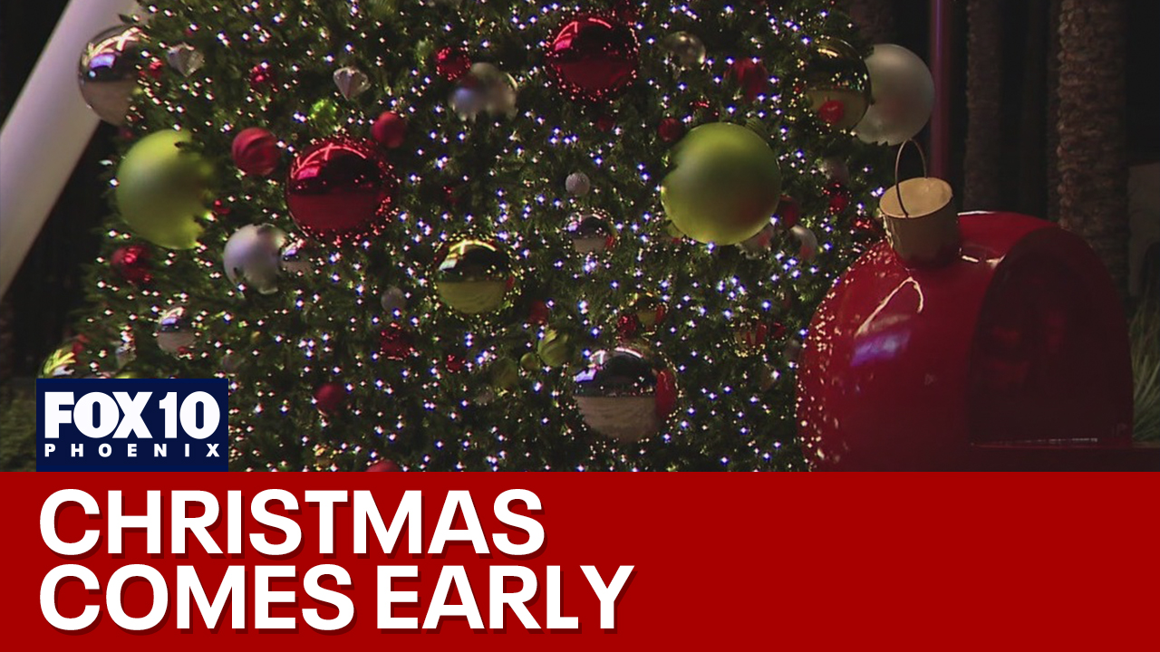 Christmas is starting early in some places in Arizona