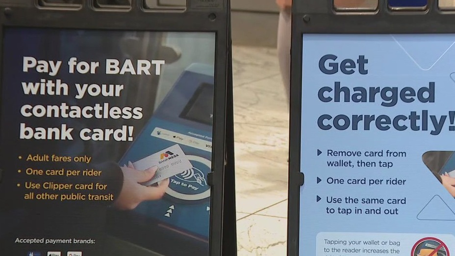BART riders can use bank cards for Tap and Ride fare program