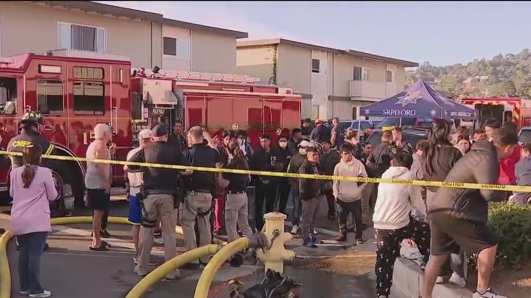 Major San Rafael apartment fire causes injuries, power cut to residents