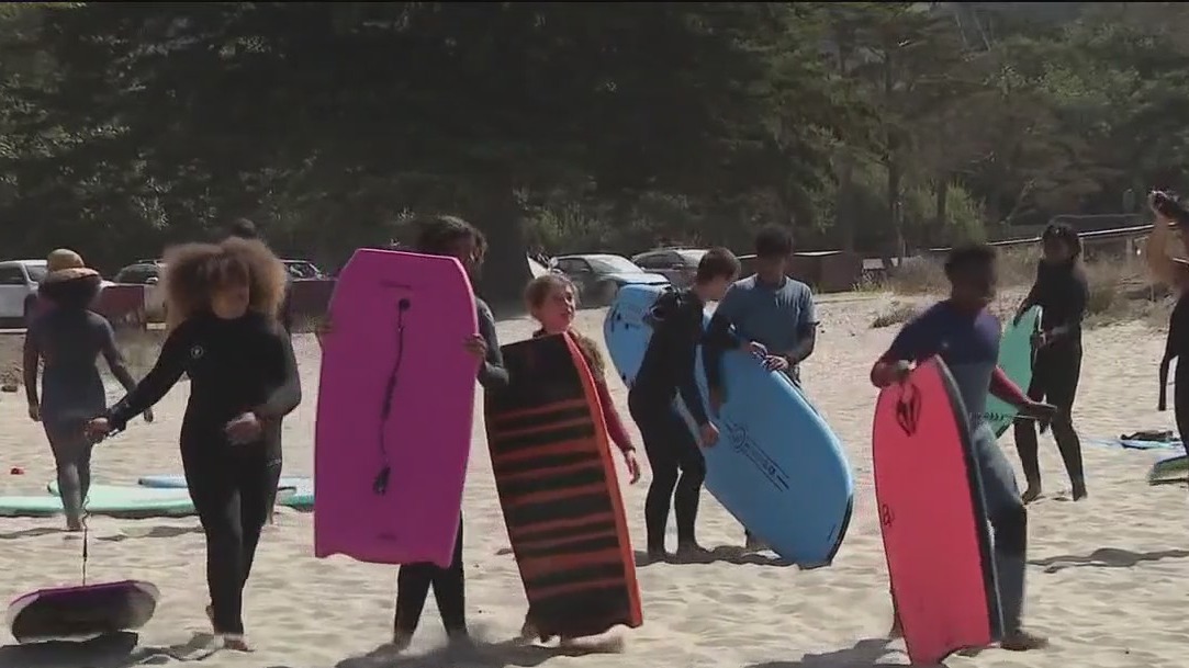 Bay Area surfing program supports inner-city youth's mental health