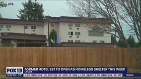 Former Lacey hotel set to open as homeless shelter