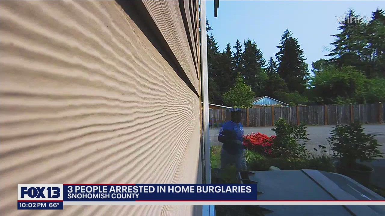Car tracker, security video used to arrest group potentially linked to hundreds of burglaries