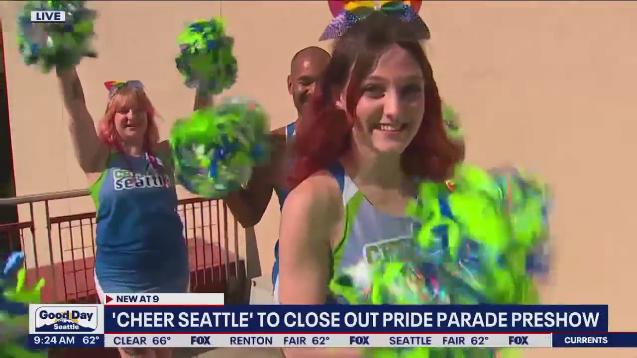 'Cheer Seattle' to close out Pride Parade preshow
