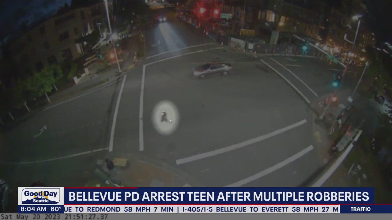Bellevue Police arrest teen after robberies