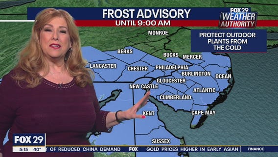 Weather Authority: Monday, 5 a.m. update