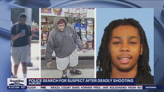 Auburn PD search for deadly shooting suspect