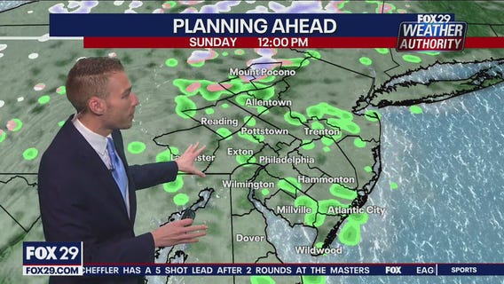 Weather Authority: 10 p.m. Saturday forecast