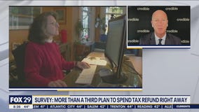 Survey: 1 in 3 taxpayers plan to use their tax refund immediately