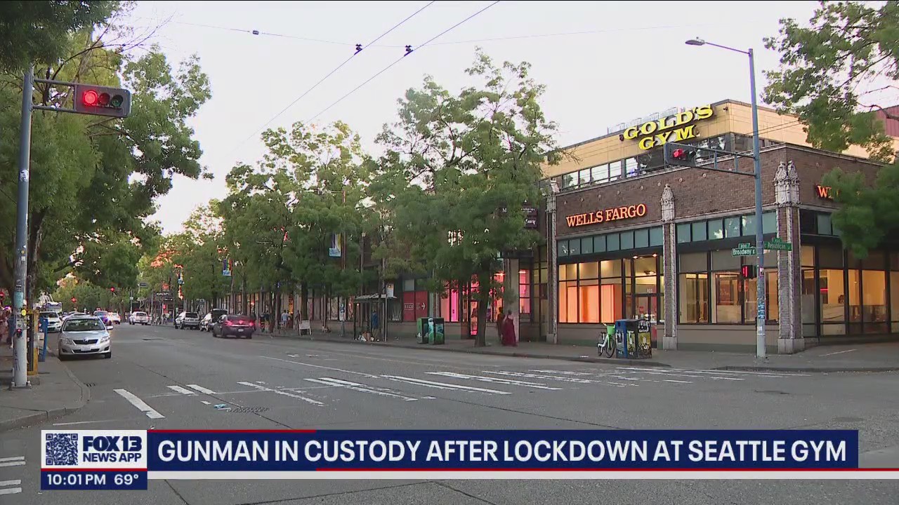 Armed suspect in custody after lockdown at Seattle gym