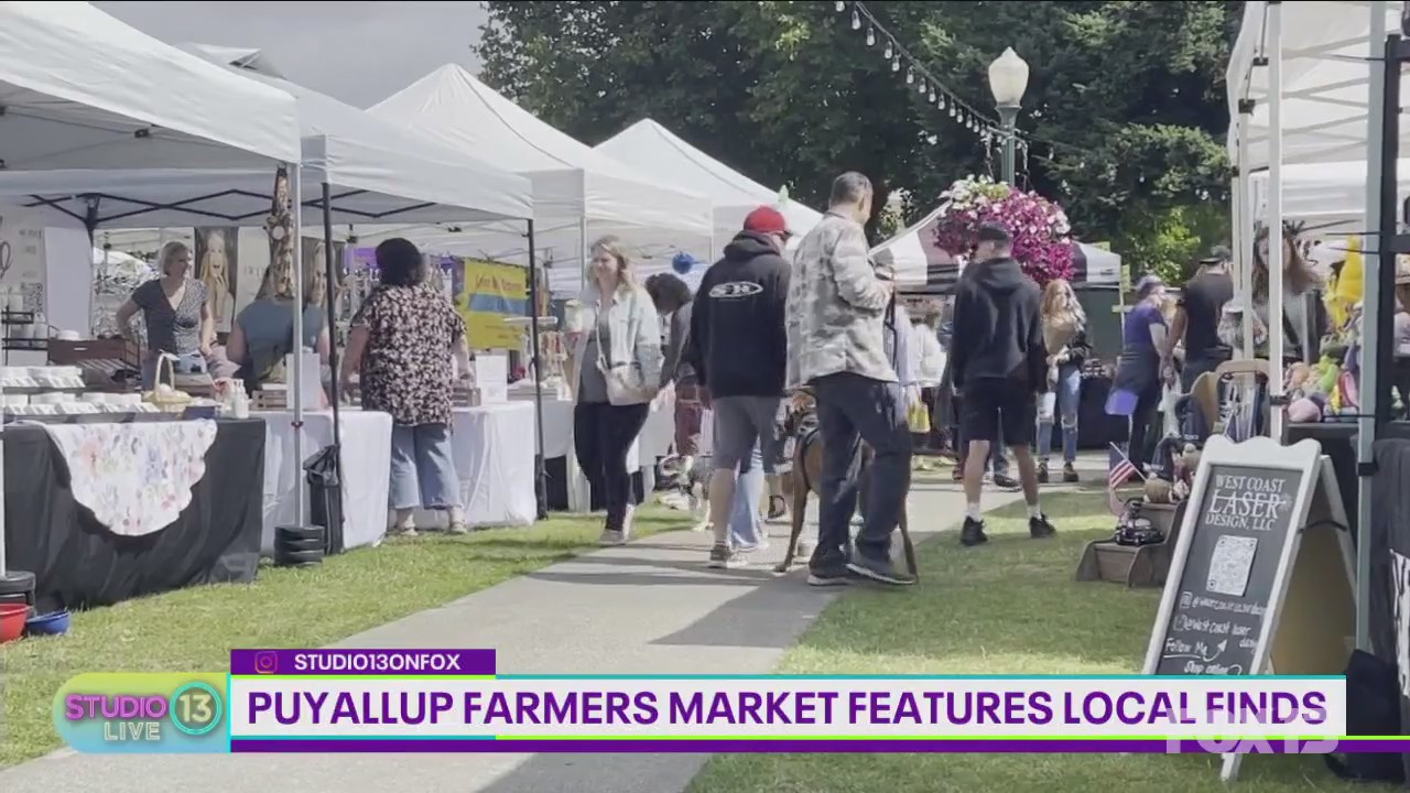 Puyallup Farmers Market features local finds every Saturday