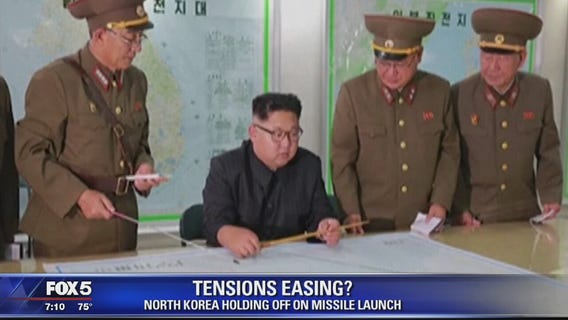 North Korea appears to be holding off on Guam attack